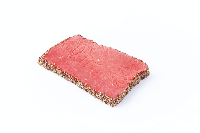 Chilled South African Veal Topside Peppered Steak