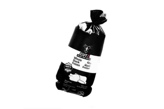 Frozen Whole Duck